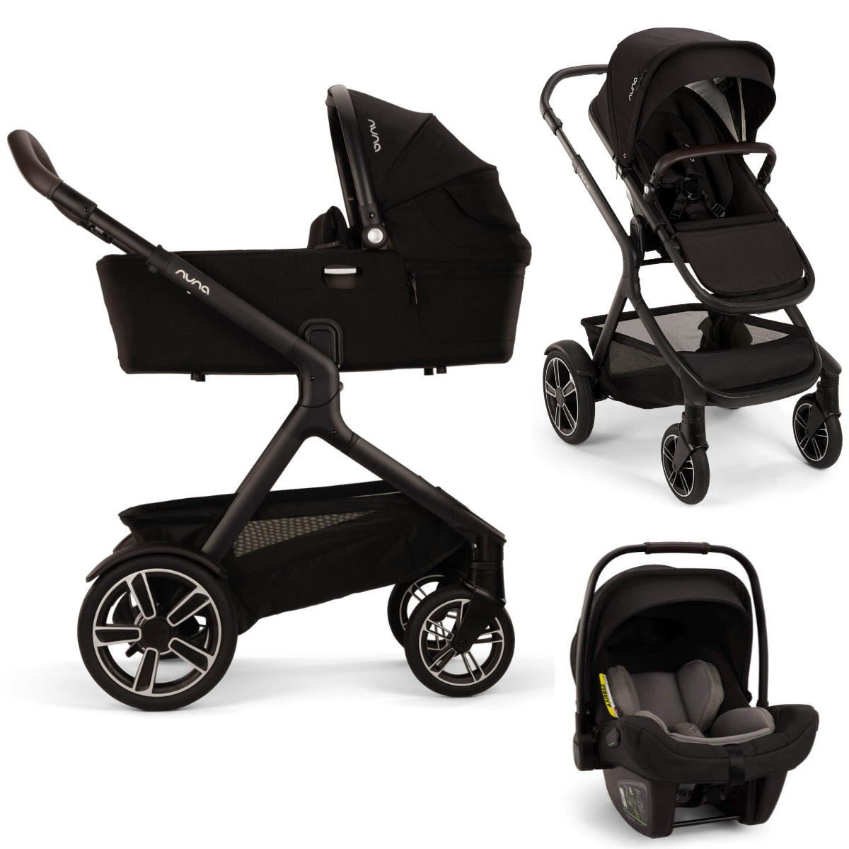 Nuna DEMI Next Kinderwagen Set 3‑in‑1 incl. Nuna PIPA Next i‑Size
